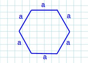 Площадь правильного шестиугольника